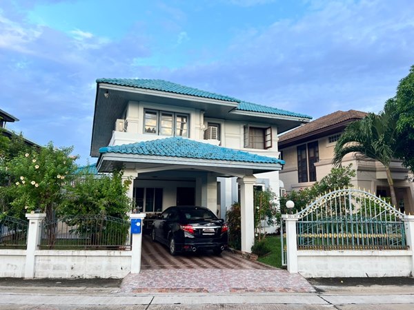 ขายบ้านเดี่ยว 82 ตรว. บางบัวทอง นนทบุรี หมู่บ้านภัทรนิเวศน์ลากูน ทำเลดี เดินทางสะดวก! Tel 0961954426