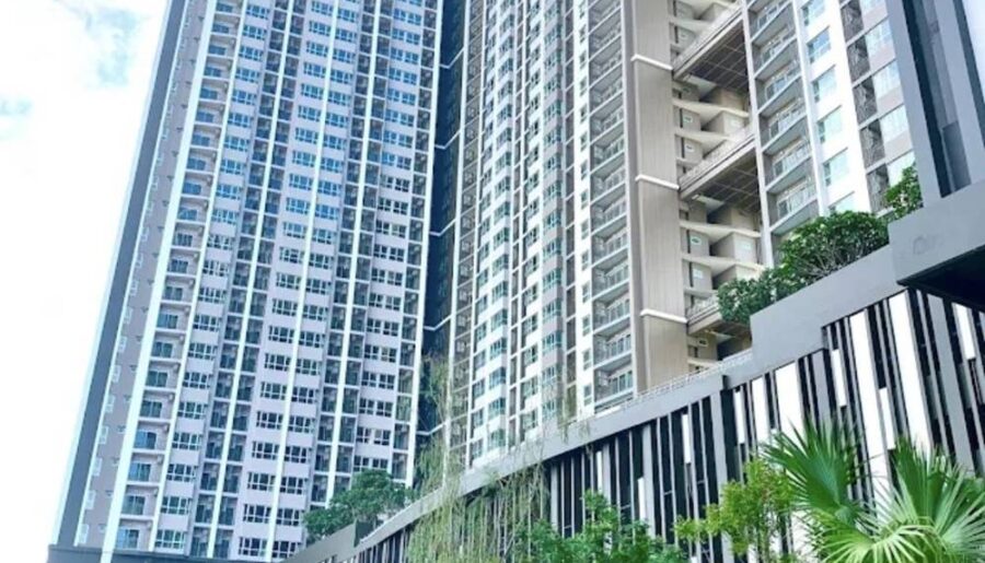 ขายคอนโดศุภาลัย เวอเรนด้า พระราม 9 แบบ 1 ห้องนอน 38.37 ตรม. อาคาร B ชั้น 15 โทร 095-575-7273