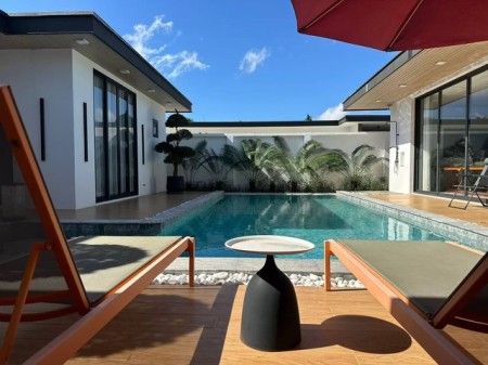 ขายพูลวิลล่าภูเก็ต6ห้องนอน สระส่วนตัว | Modern Pool Villa Thalang Phuket Foreign Freehold